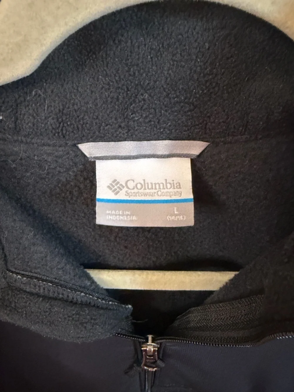 Columbia hybrid fleece